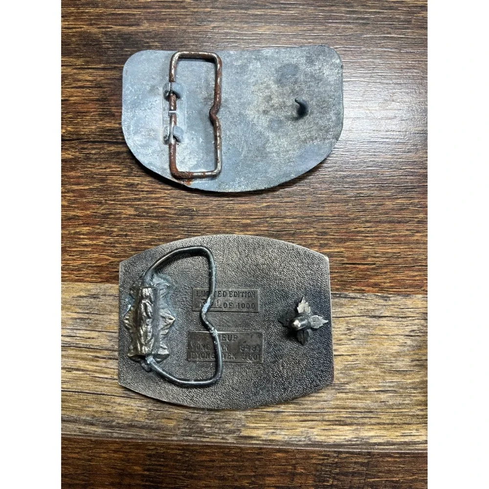 Vintage Belt Buckle Lot 501st MI GP Korea Arizona 1982 3/3 ACR Raleigh Lights
